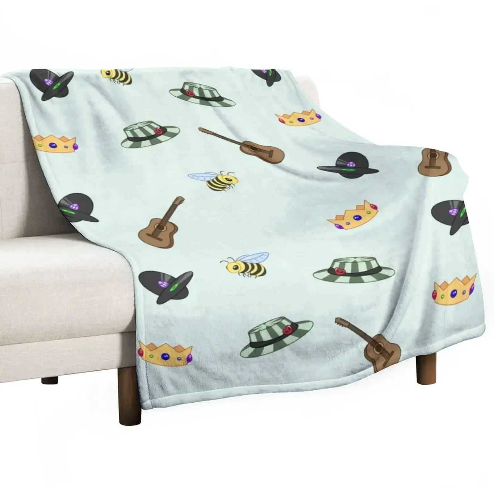 

Sleepy Bois Inc Pattern Throw Blanket Hairys Hairy Blankets