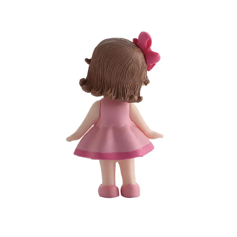 

Happy Girl Baby Shower Little Princess Birthday Party Supplies Bakeware Miniatures Cake Topper Cake Decorating Tools Figurine