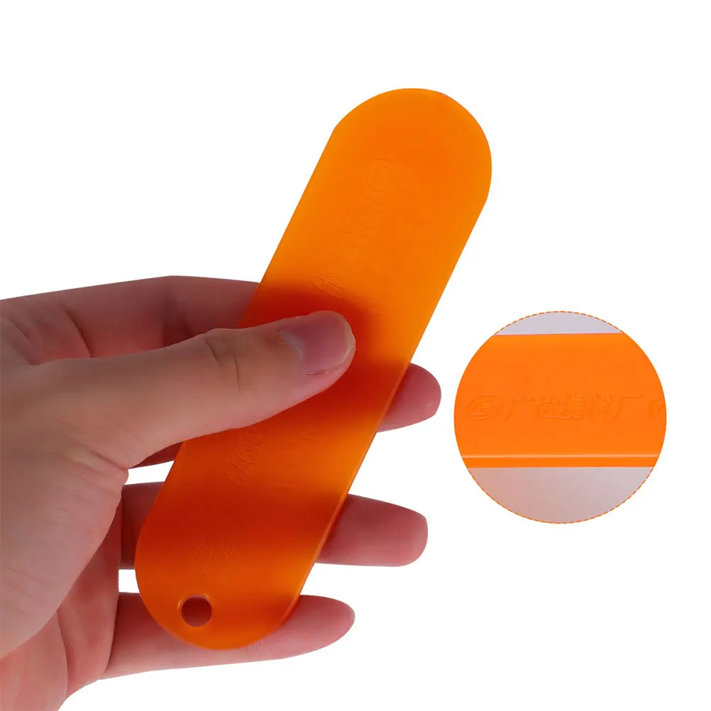 

6Pcs Fishing Net Shuttle Plastic Netting Needle for Repairing and Creating Nets User Friendly Orange Needle Shuttles