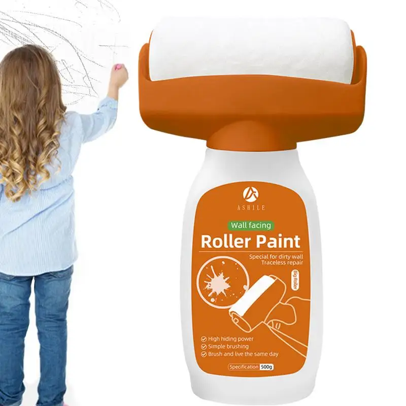 

Wall Repair Roller Paint Wall Paint Repair 500g Wall Repair Roller Brush With Wall Repair Paste Improvement Tools Wall Repair