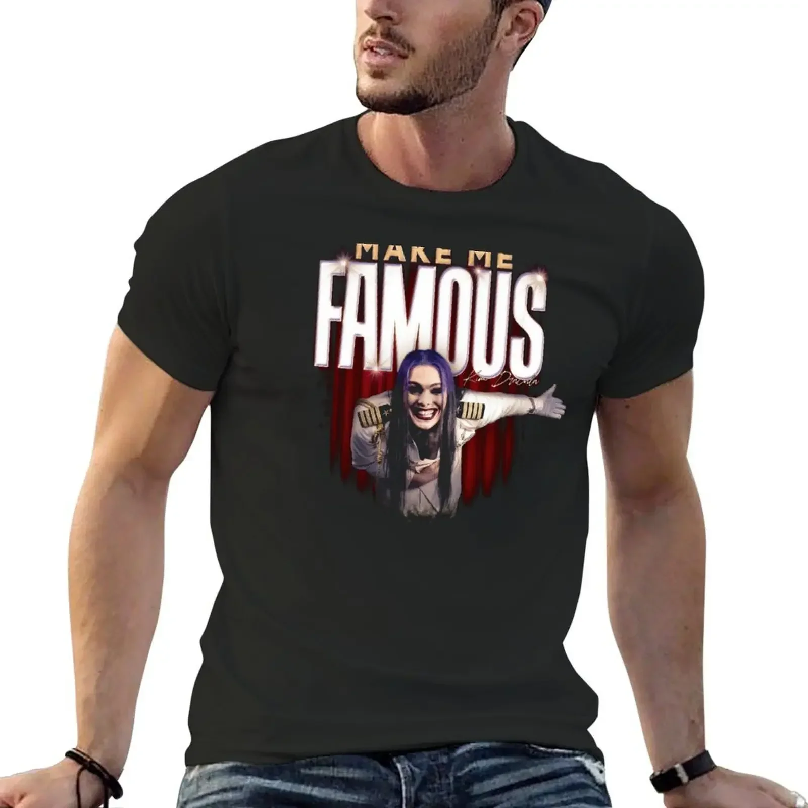KIM DRACULA T-Shirt cute tops shirts graphic tees anime clothes man clothes mens workout shirts