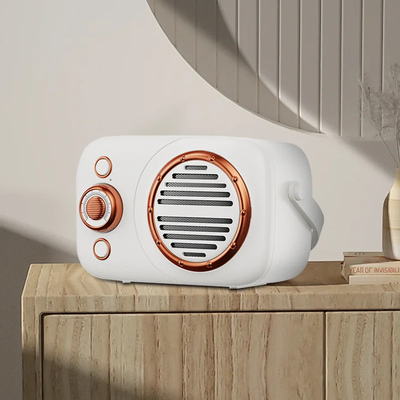 

Retro Mini Wireless Bluetooth Speaker Vintage Style Decor for Kitchen Desk Bedroom Office Party Outdoor Cute Accessory for iPhon
