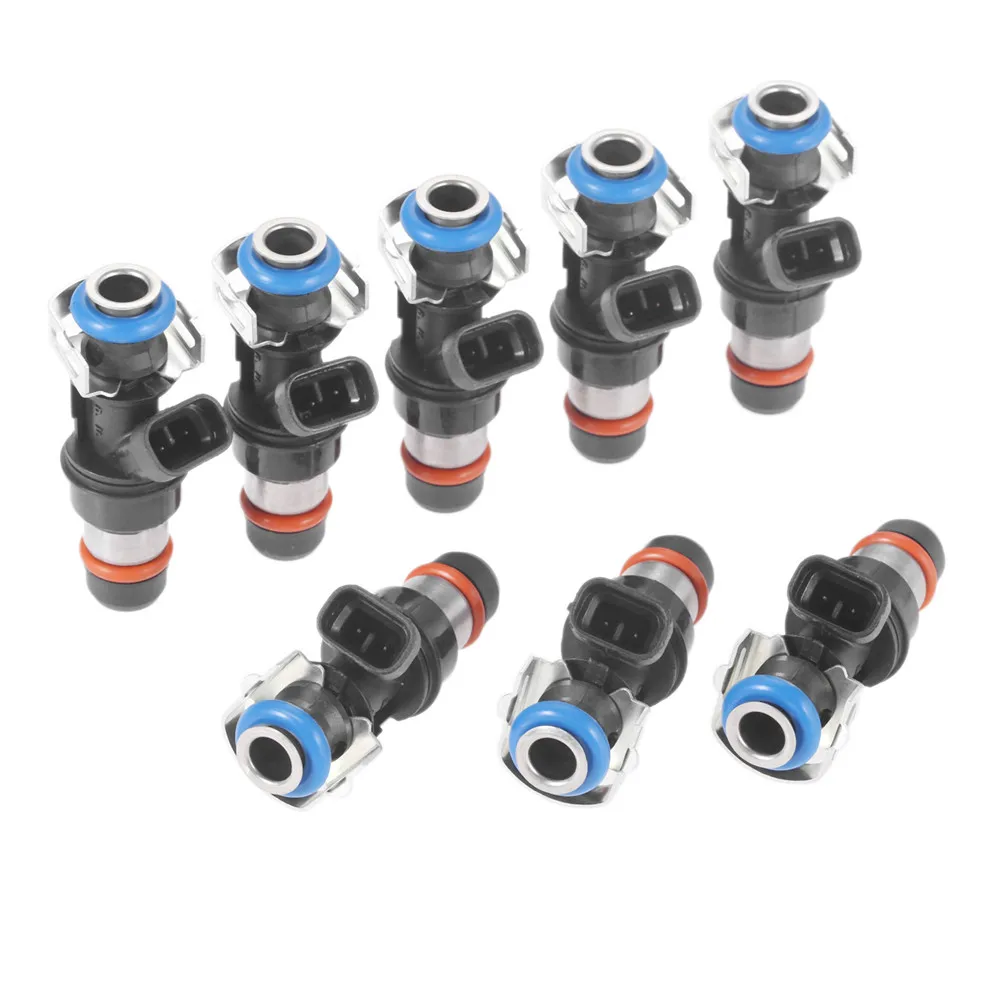 8Pcs Fuel Injectors 17114502 25320288 25317628 For 2001-2007 GMC Cadillac Chevy 4.8L 5.3L 6.0L  25320287 17113698 Engine Parts