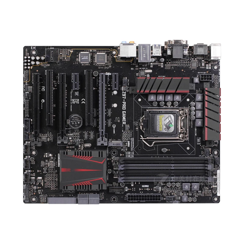 

Материнская плата для игроков Intel Z97 Z97-PRO, б/у оригинальная материнская плата LGA1150 LGA 1150 DDR3 32 ГБ USB2.0 USB3.0 SATA3 для настольных ПК