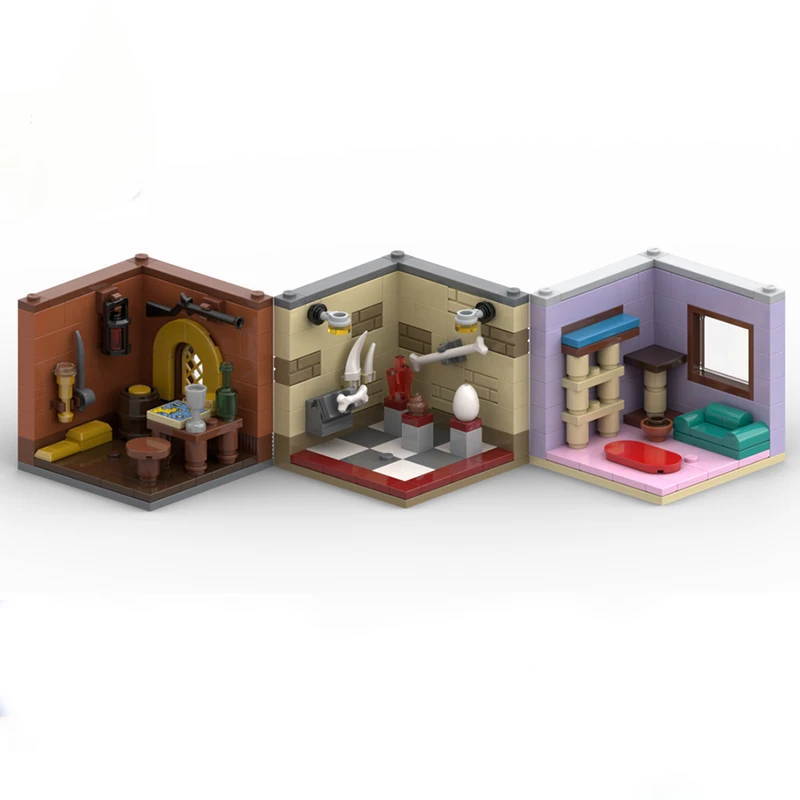 

299 шт. MOC Star Batter Pirate Quartermaster Diorama Habitat DIY модель строительные блоки развивающие игрушки для детей подарок на день рождения
