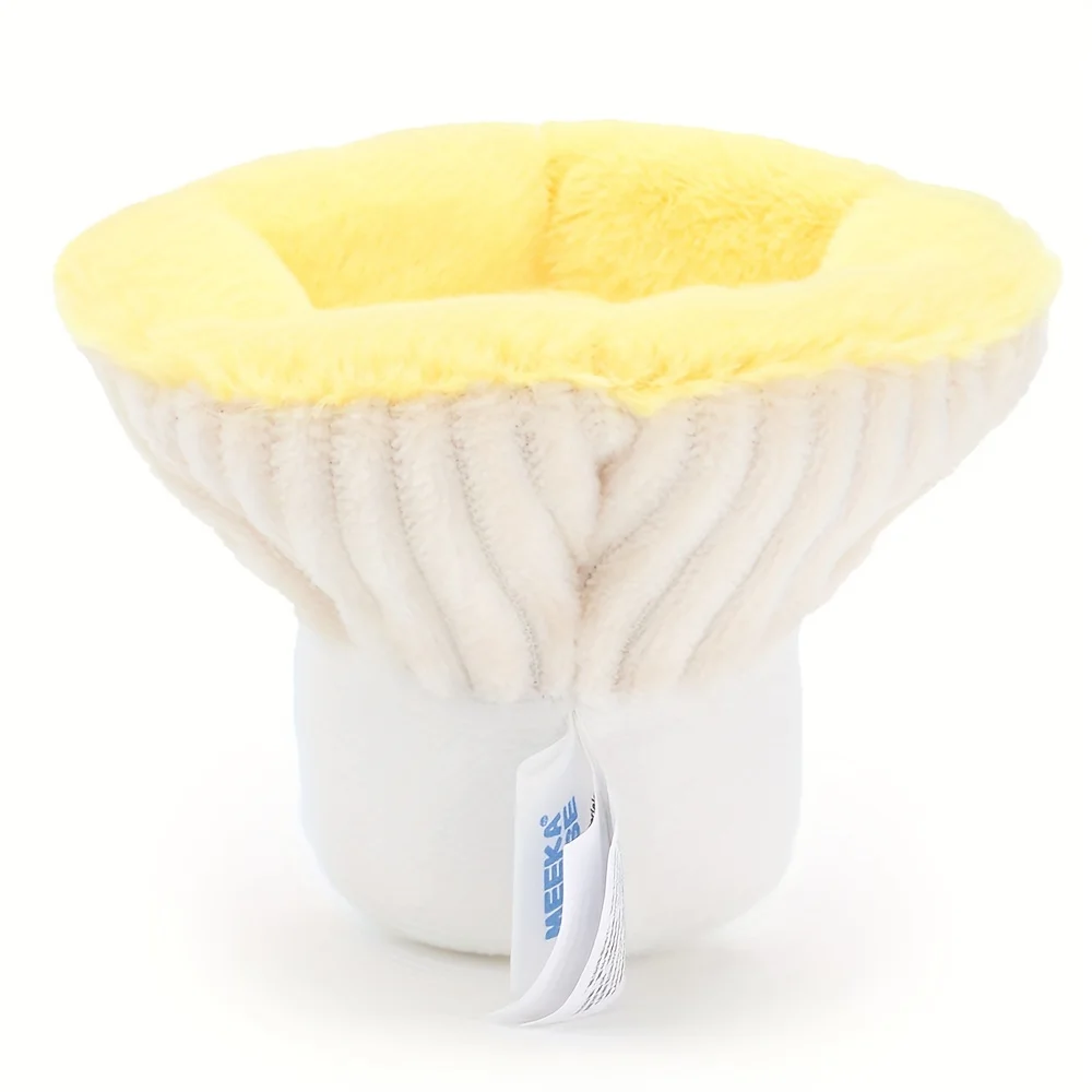 8CM żółty grzyb pluszowa roślina warzywna lalka seria dla dzieci kojące zabawki prezenty