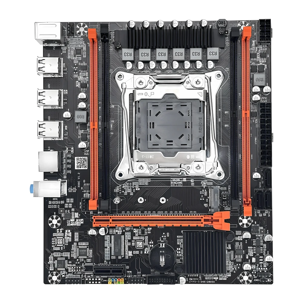 Mogol novo conjunto de placa-mãe x99 com cpu intel xeon e5 2650 v4 e canal duplo ddr4 8gx2 2133mhz ecc ram para computador de jogos