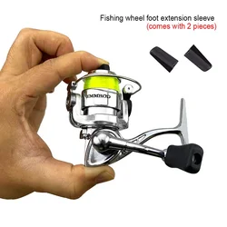 Mini 100 Small Size Spinning Fishing Reel Reversible Handle 4.3:1 Fishing Tackle Freshwater Saltwater Shrimp Ice Boat Reel