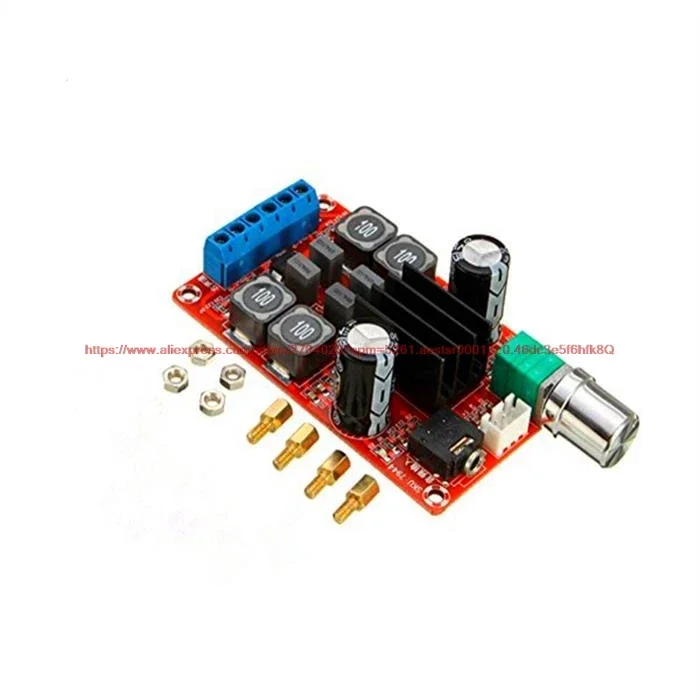 XH-M189 2*50W high-end digital amplifier board DC24V TPA3116D2 dual-channel stereo amplifier board