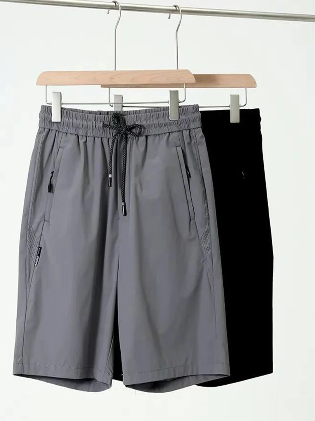 

Мужские летние спортивные шорты-бриджи для активного отдыха, быстросохнущие, эластичные, повседневные, универсальные, комфортные, модные, городские