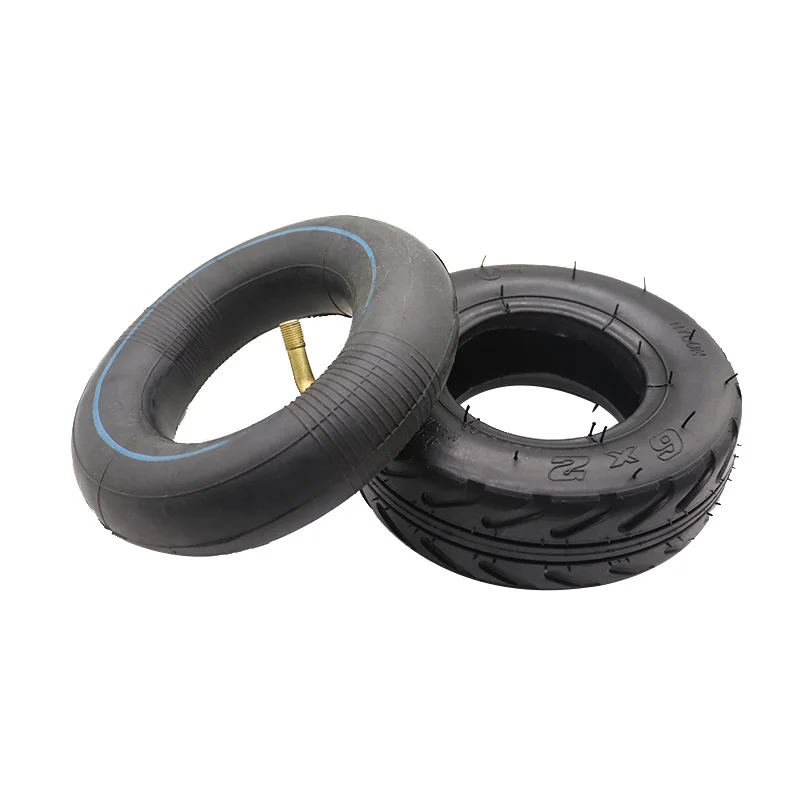 6 Inch 6X2 Tire Inner Tube Set Fit for Electric Scooter Wheel Pneumatic Wheel Trolley Cart Air Wheel Bike