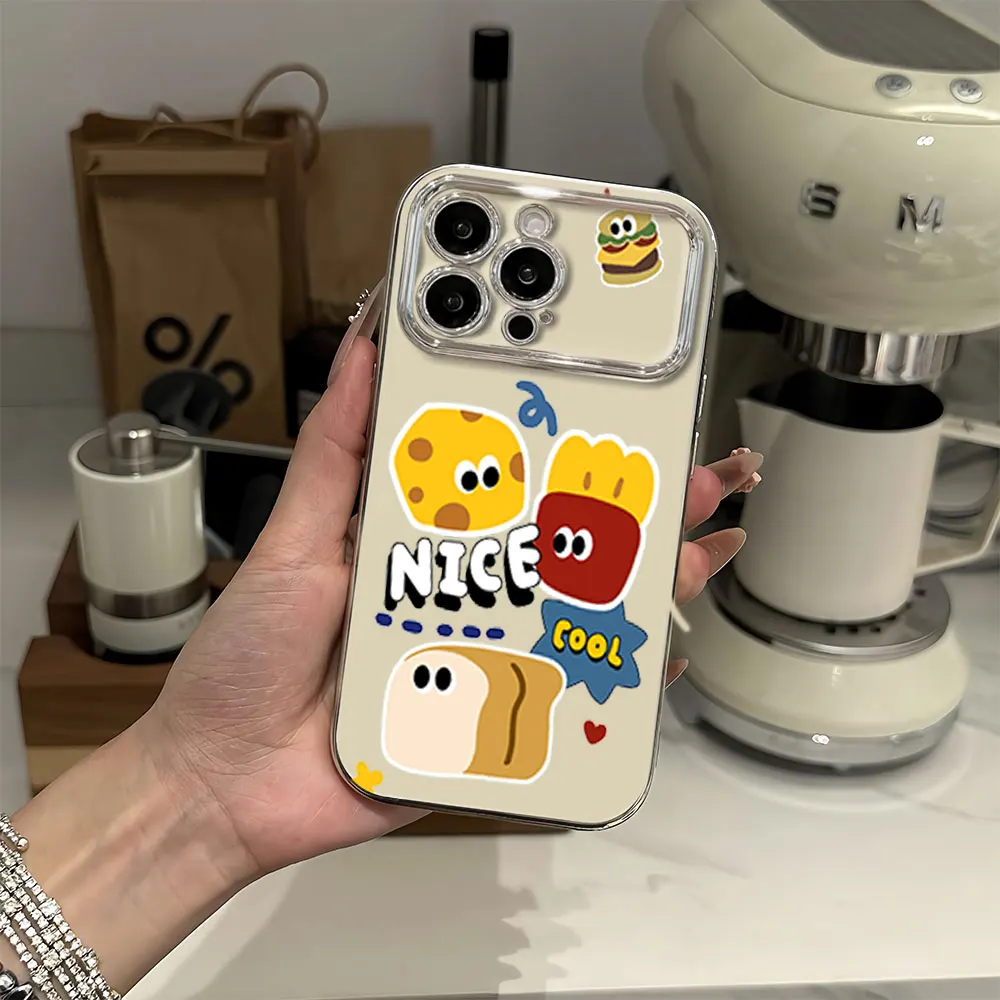 Cool Bread Electric Ferry Large Window Phone Case For Samsung A22 A23 A32 A51 A24 A20 4G 5G Shell