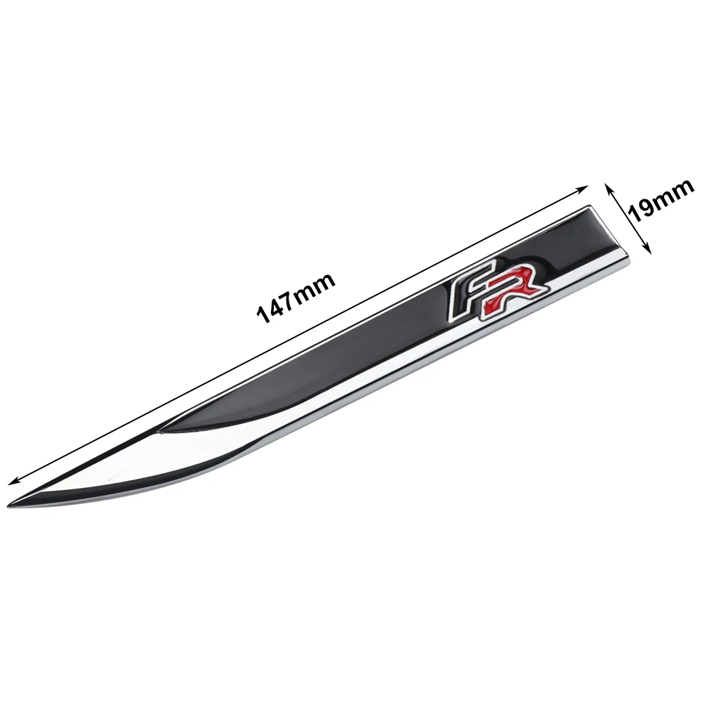 For SEAT FR Arona Cupra Exeo Leon Mk1 5f 1p Ibiza 6j Arosa Car Metal Alloy Badge Car Body Side Wing Fender Decoration Stickers