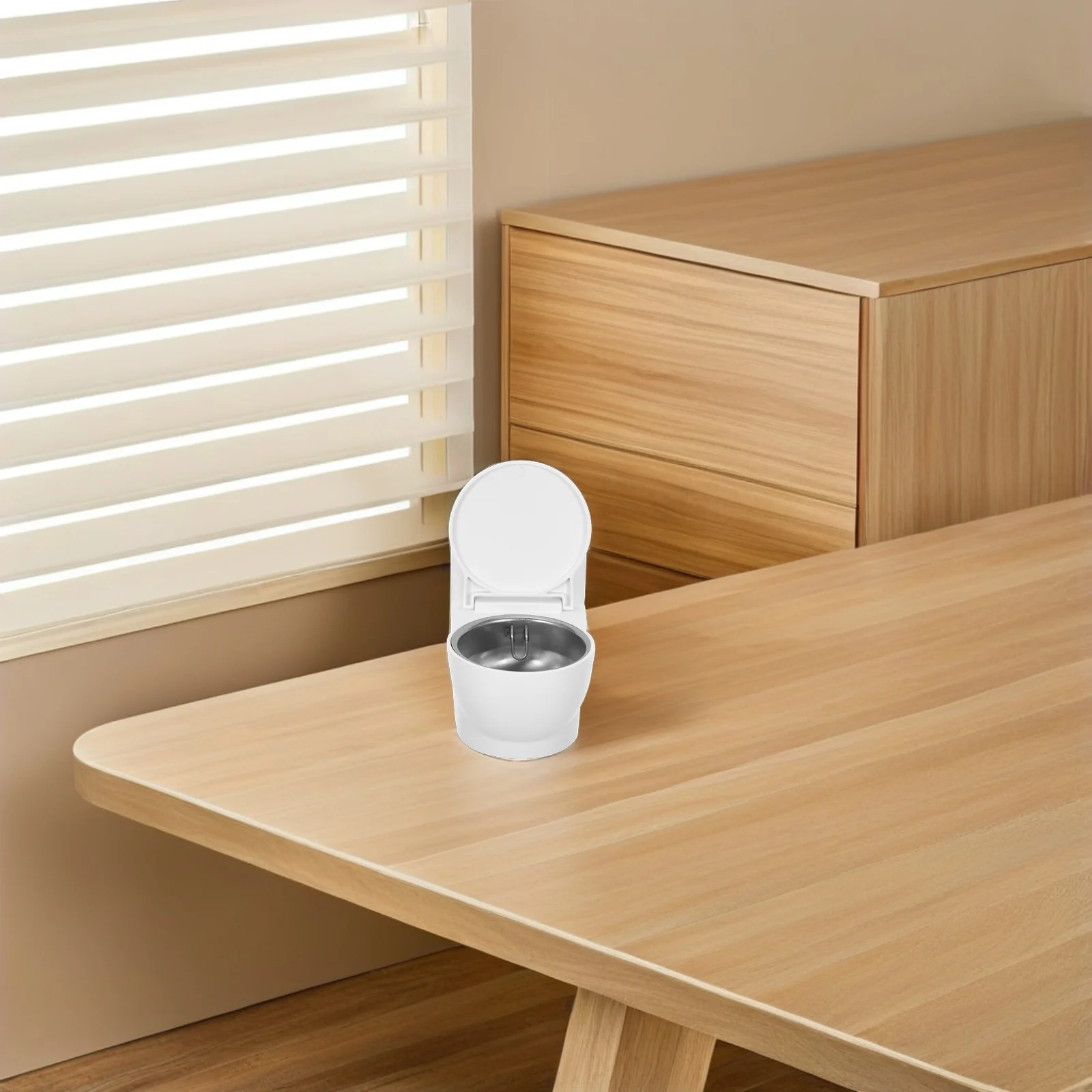 

Wall Mounted Toilet Ashtray Creative PP Stainless Steel Indoor Smoking Storage Holder Compact Space Saving Bathroom Ash for Home