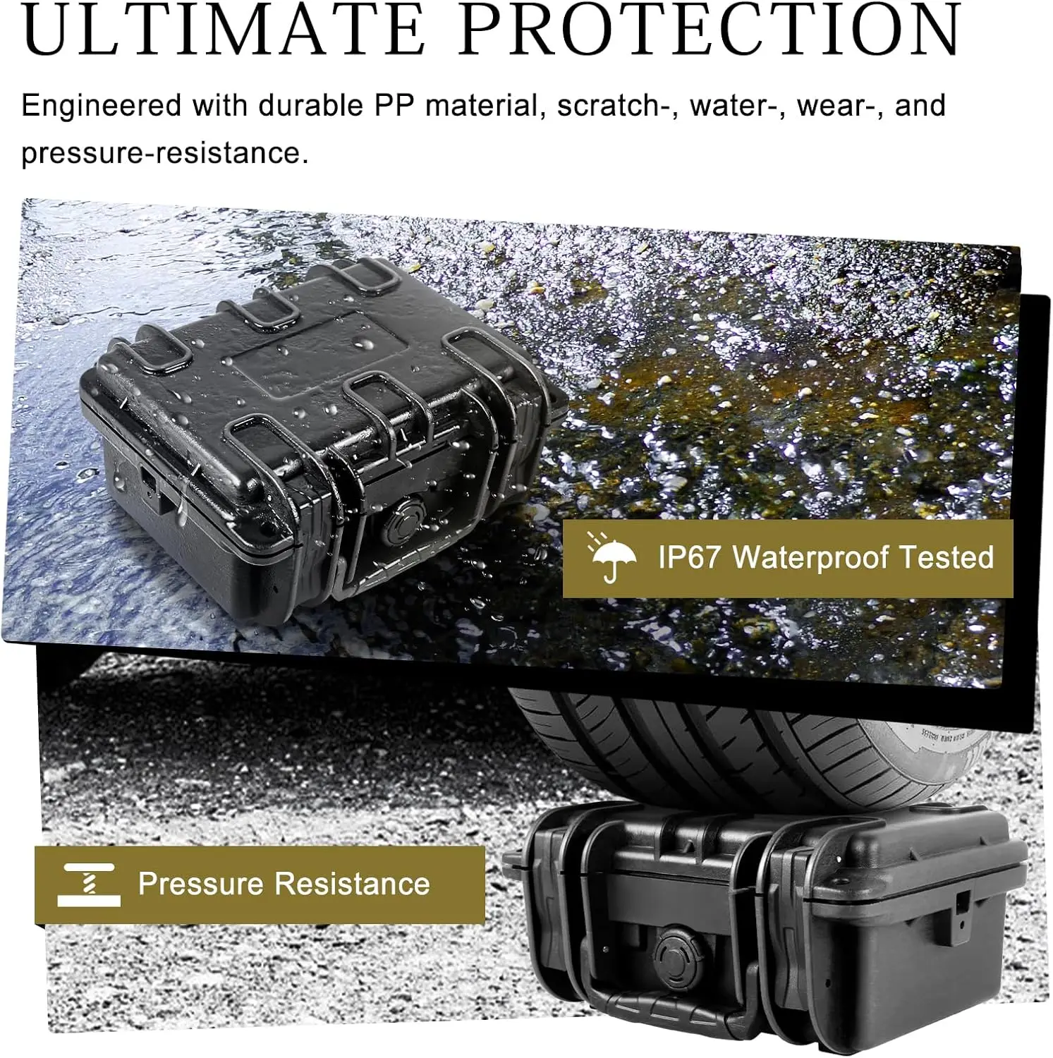 9mm Ammo Box Bullet Case Tactical 9x19mm Ammunition Storage Box 192/99 Rounds Ammo Organizer for .380 ACP, .30 Luger, .32 S&W view 5