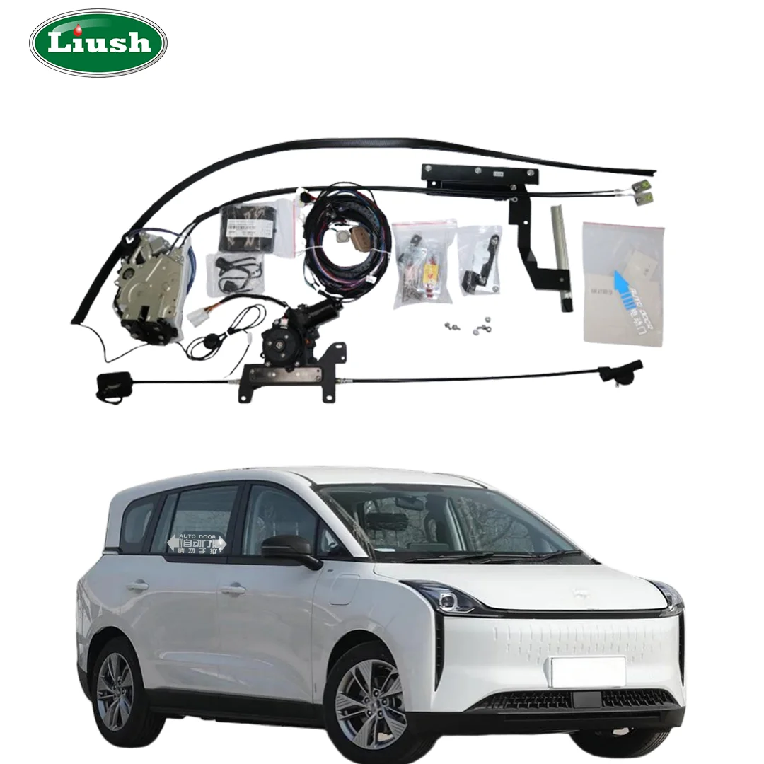 Modified Electric Sliding Door For SEV E-NAT Automatic Side Door Convert System With Remote Control For Bestune NAT 05 MPV