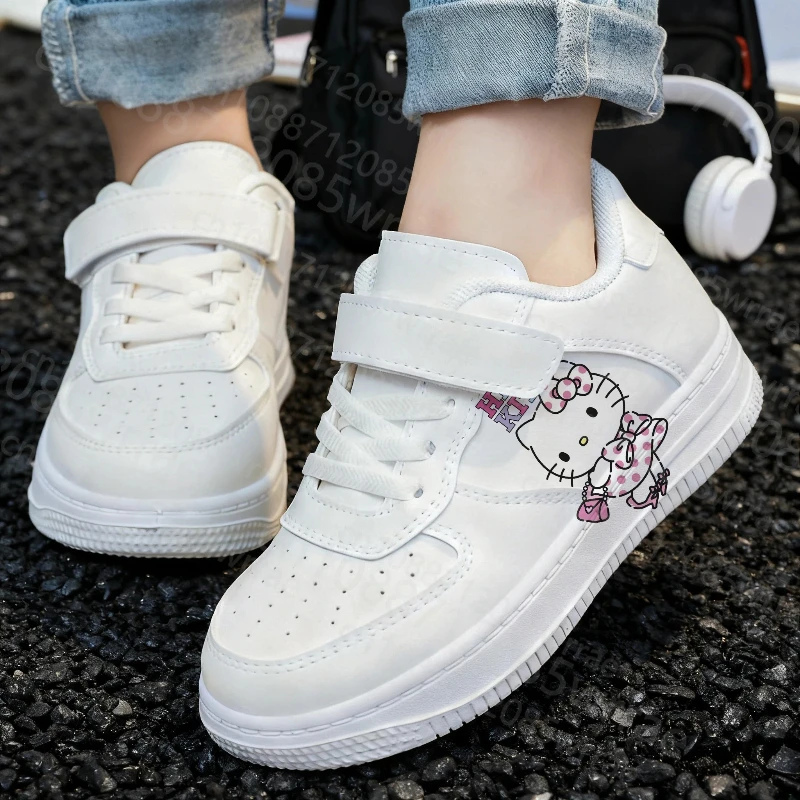 أحذية أطفال مشهورة لعيد الميلاد لعام 2025 للأولاد والبنات من جلد البولي يوريثان قابلة للتنفس أحذية للطلاب الشباب هدية #3