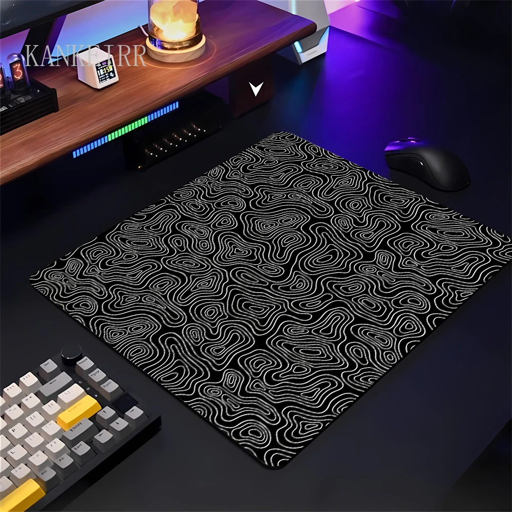 Alas Mouse Tekstur Hitam Putih - Keyboard Mouse Bundle Gaming ulasan dan harga