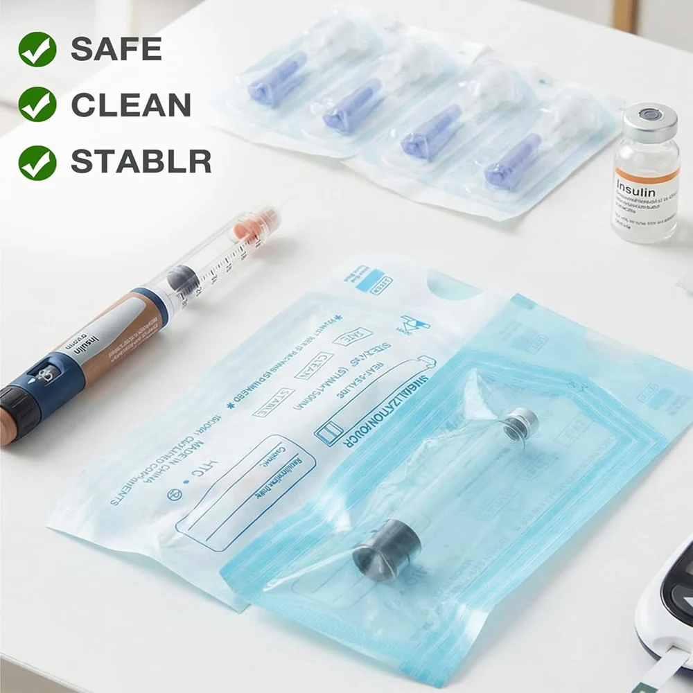 3ml Disposable Glass Cartridge Sterile Individually Wrapped Waist Magic Pen Beauty Serum Vials Compatible V1 V2 Pet Care Pen
