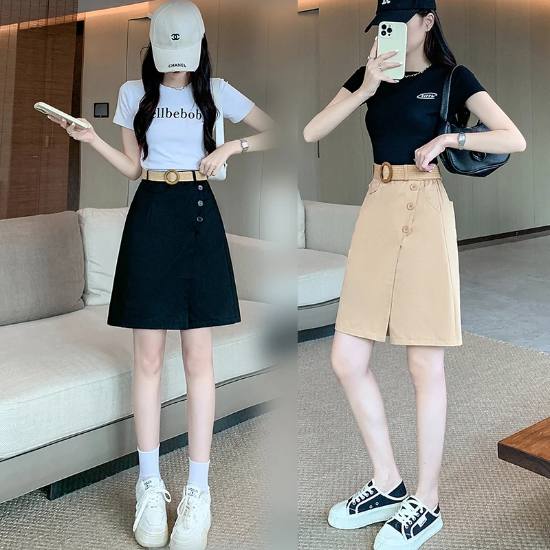 

High Waist Casual Workwear Pants Five-Quarter Length Premium Lightweight Summer New Arrival Women's Fashion Commute Style
