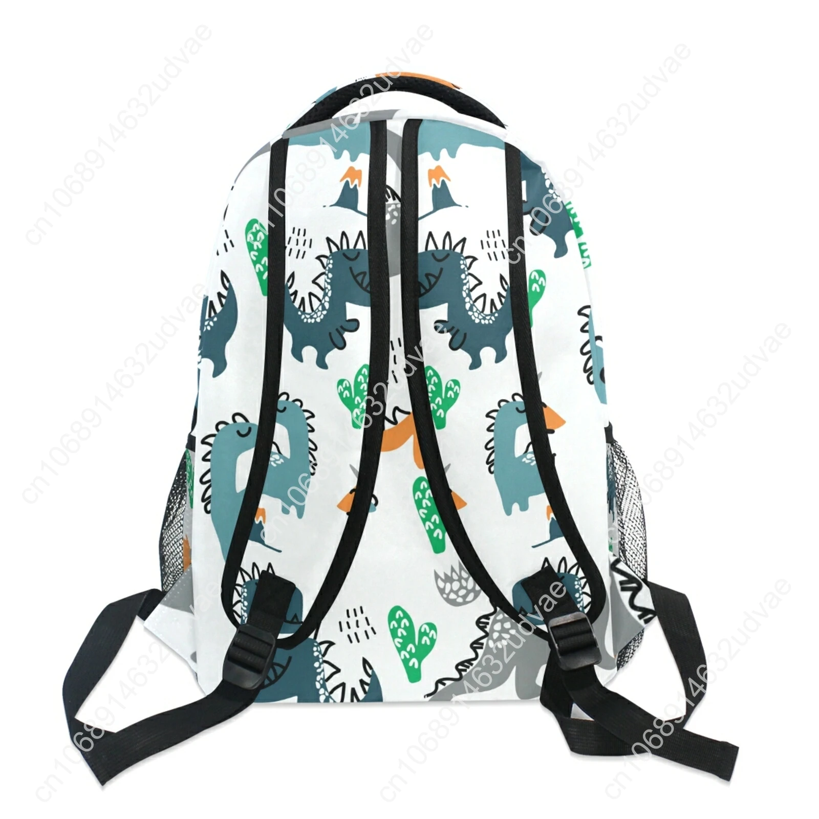 Mochila escolar con estampado de dinosaurio para niño y niña, morral escolar con estampado de animales de dibujos animados para estudiantes, morral para libros para niños, 2021