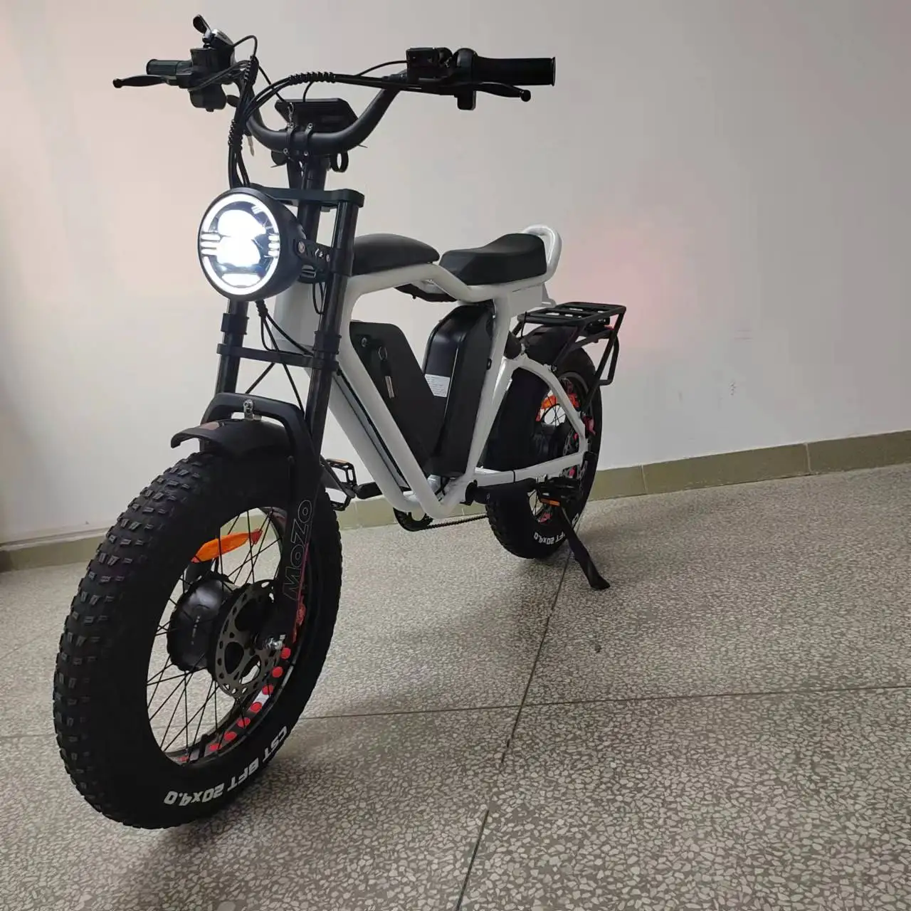 Yeasion Q1 Ebike Dual motor 1000w*2 dual batteries 44ah Electric City Bike 48v powerful Ebike electric fat tire bike e-bikes