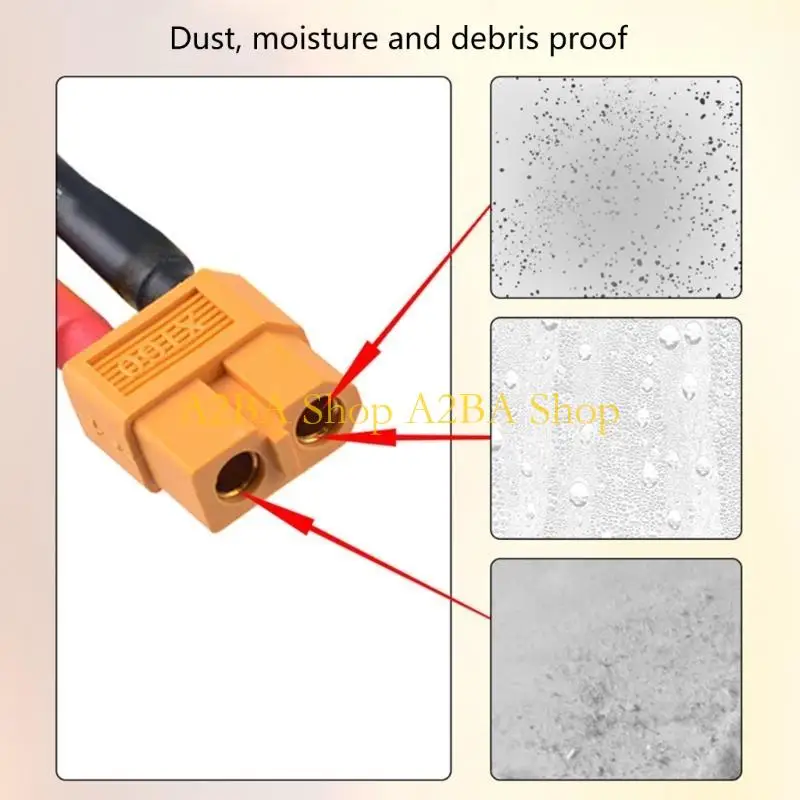 

A2BA Reliability XT60 Plug Protectors for Secure Insulation and Dirt Resistance