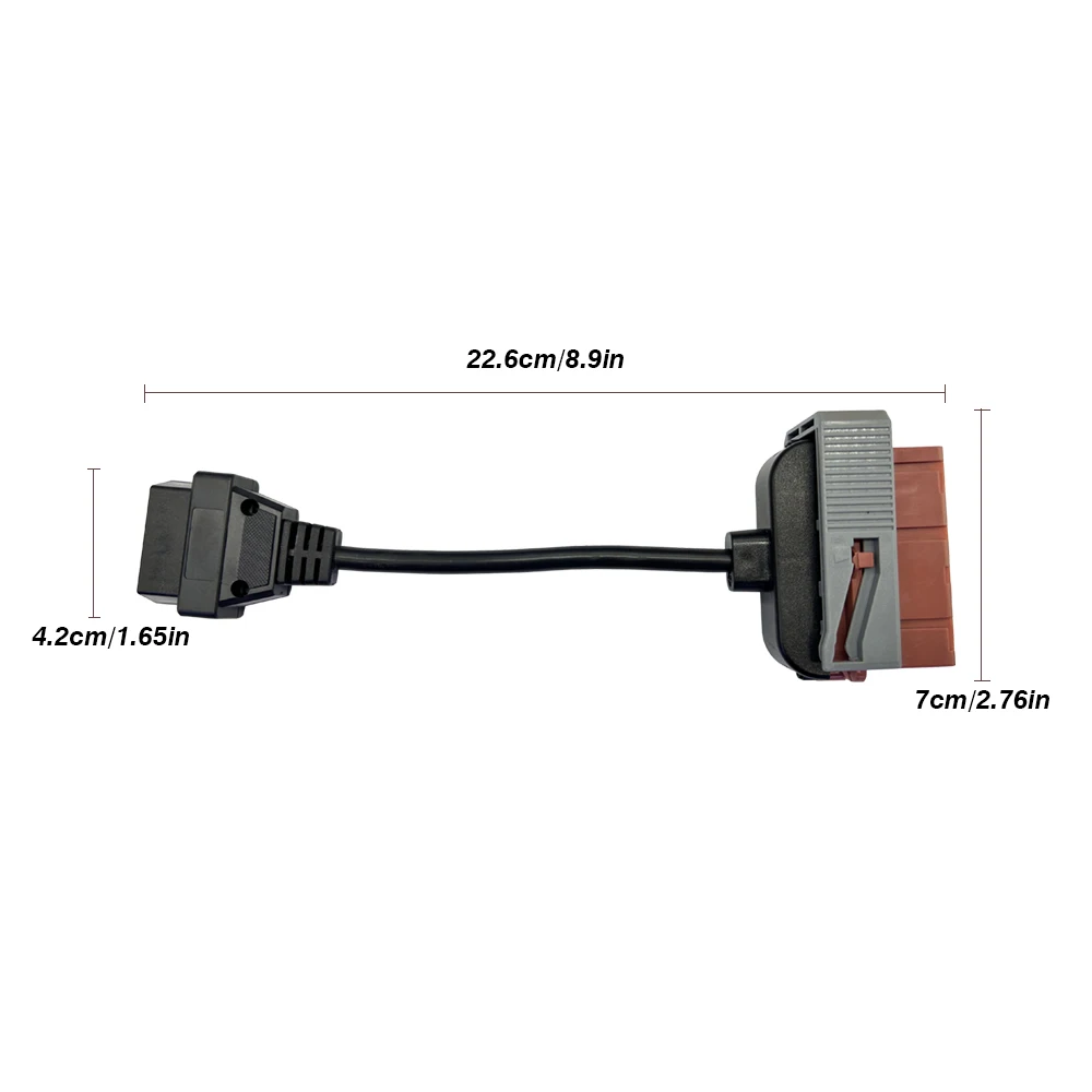 For CDP/TCS car cable set used for PSA 30pin for Peugeot Citroën old cars to OBD2 16PIN adaptors