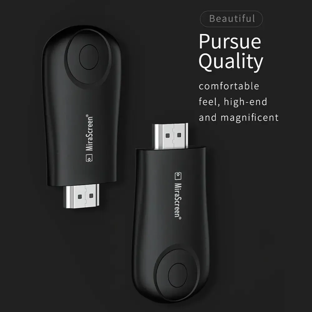 Dongle TV sans fil WiFi, budgétaire HDTV, moniteur, écran miroir coulé, adaptateur récepteur pour IOS, Android, diffusion vidéo, 1080P