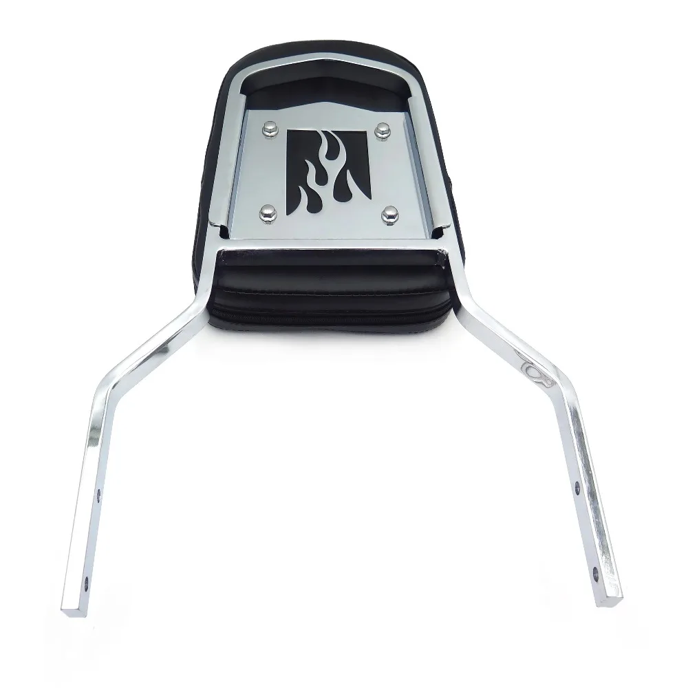 Motorcycle Flame Backrest Sissy Bar for Honda 1997-2003 Shadow ACE 750 VT750 400 VT400