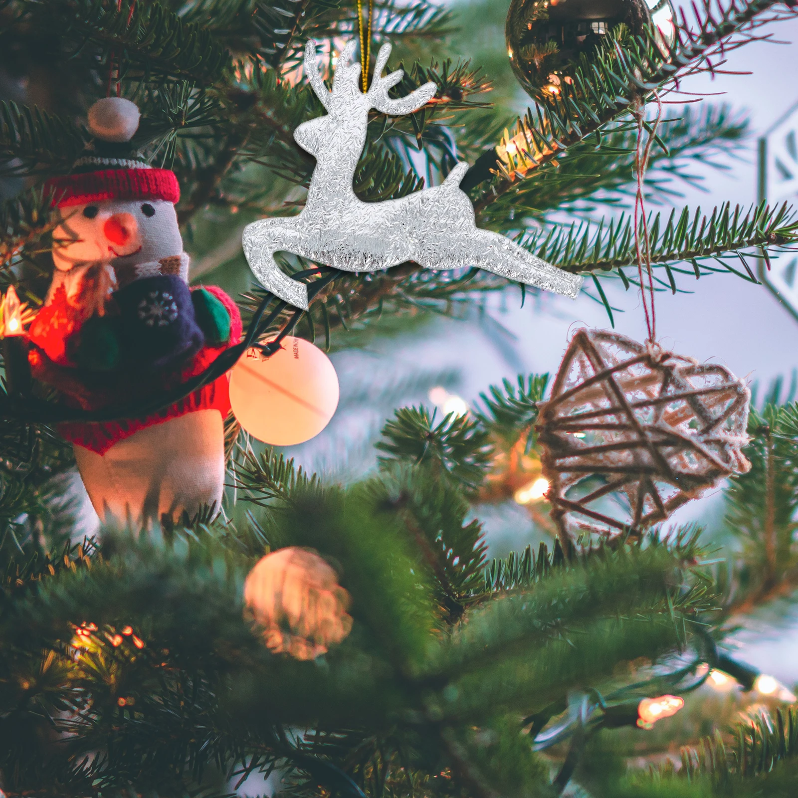 

100 Pcs Dining Table Elk Confetti Party Supplies Wedding Non-woven Fabric Number