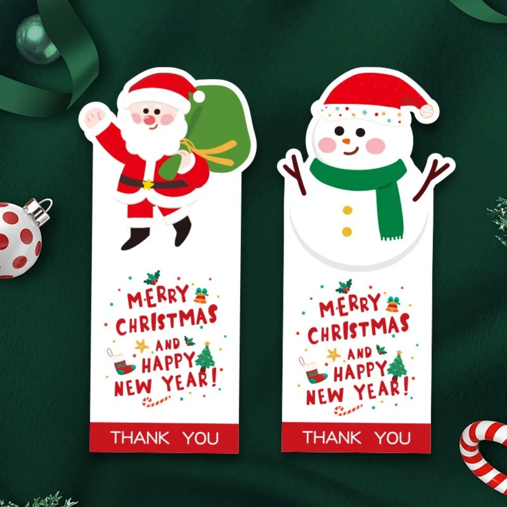 50pcs/pack Wrapping Seal Labels Gift Paper Sticker Self Adhesive Biscuit Package Xmas Ornament Cookie Candy Tag DIY