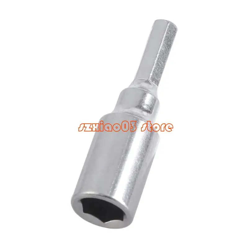 

103C Socket Sleeve Hexagonal Head 6.35mm To 4mm Transducer Adapter Socket