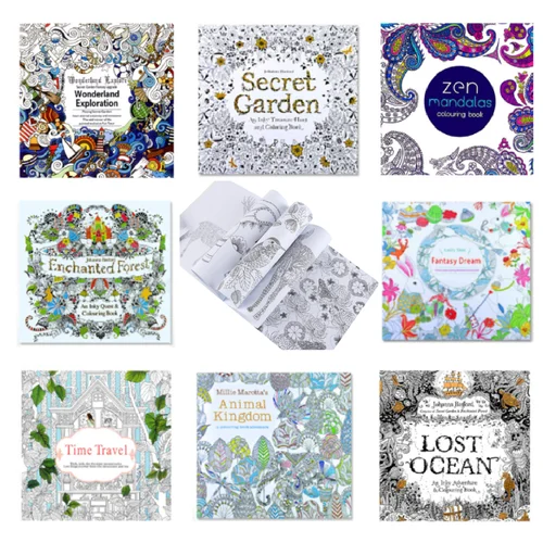 어린이 및 성인용 컬러링 북, 킬 타임, 밑줄 친 페인팅 아트, 8 개 Best5 어린이 및 성인용 컬러링 북, 킬 타임, 밑줄 친 페인팅 아트, 8 개 Best5