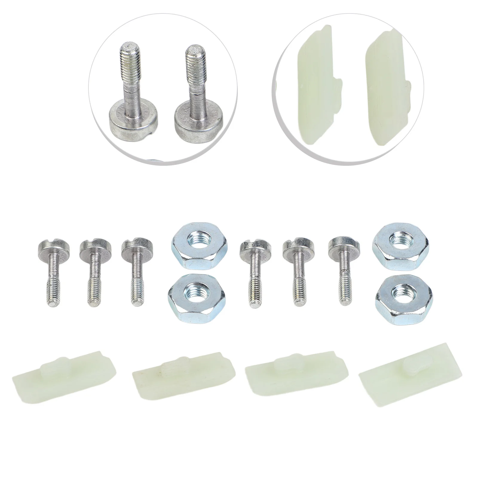 /14 /Pcs /Chainsaw Top Shroud Cover Screw Kit With Bar Nuts And Bumper Strips For MS231 MS251 MS271 MS291 Replacement Parts