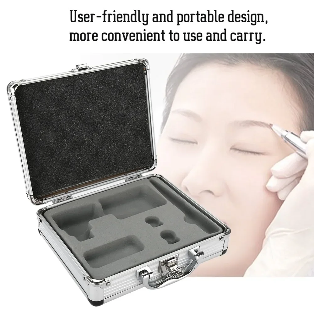 

Tattoo Carrying Case Machine Storage Box Lock Padded Organizer Aluminum Alloy Suitcase For Microblading Tattoo Gun Tatoo Supplie