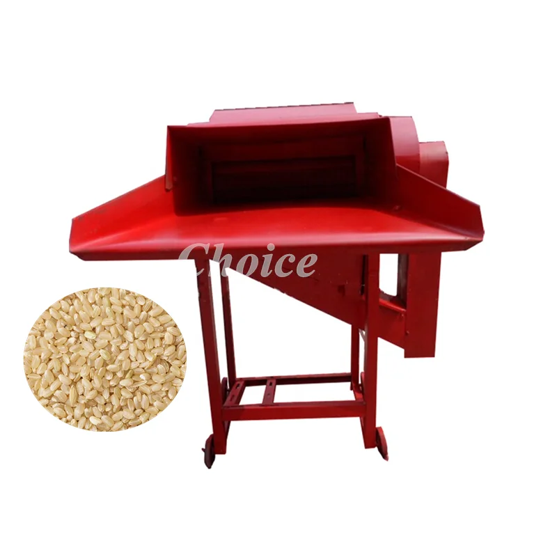 Electric Farm Equipment Crop Paddy Rice Thresher Threshing Machine for Soybean Rice Wheat