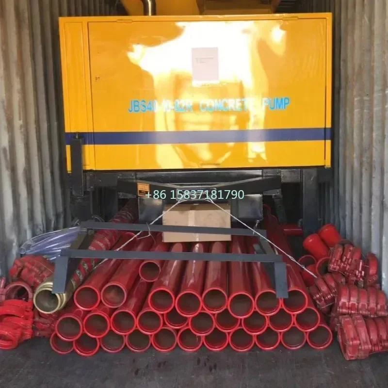 

Shotcrete Concrete Pump Machine Construction Portable Concrete Pump Mixer Conveying Pipe Concrete Pump Truck Machine Supplier