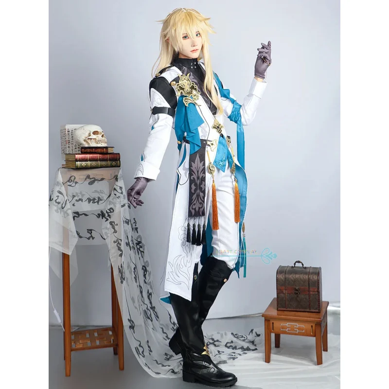 Luocha Cosplay Honkai Star Rail Luocha Cosplay Costume Game Handsome for Halloween Carnival Party Suit Wig Shoes Full Set Cos