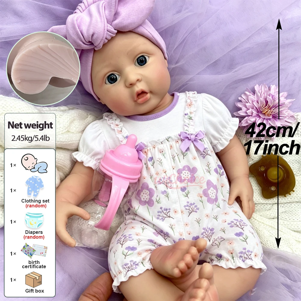 Poupée Reborn en Silicone Fait - Reborn Baby Doll Silicone Realistic avis et prix