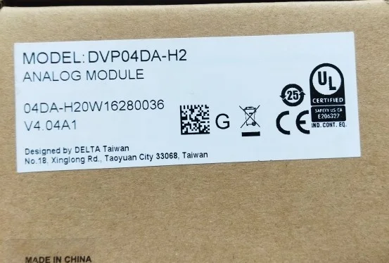 DVP04DA-H2 New Original And Genuine Delta Programmable Controller Expansion Module