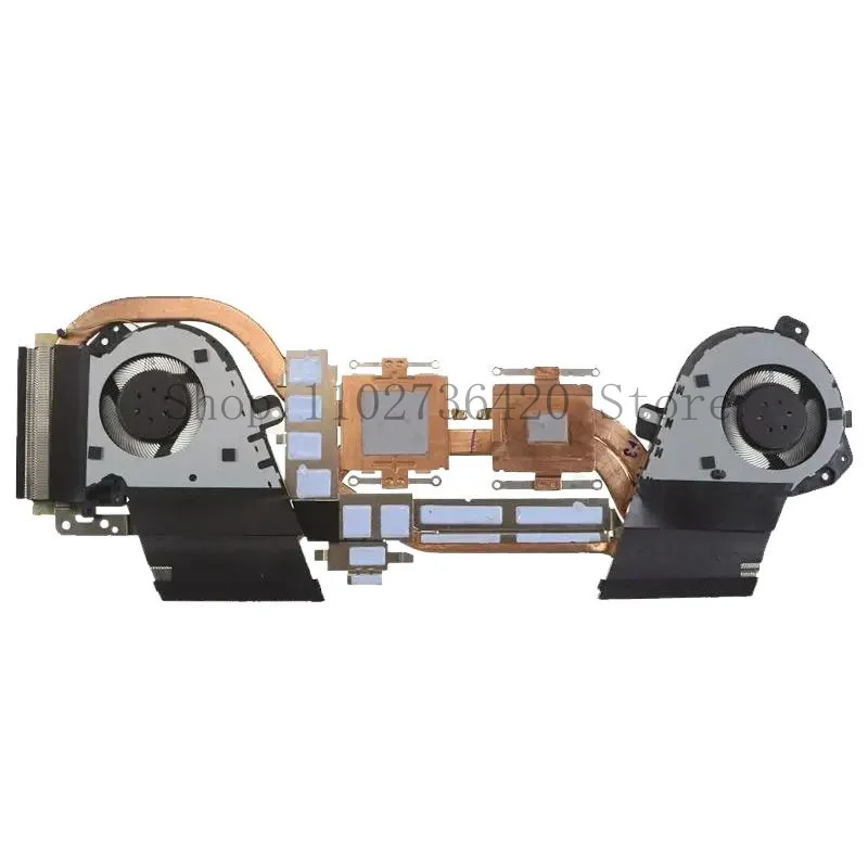 WYORESY процессор графический вентилятор радиатор радиатор вентилятор термомодуль для ASUS ROG Zephyrus G15 GA502 GA502IU 13NR03V0AM0101