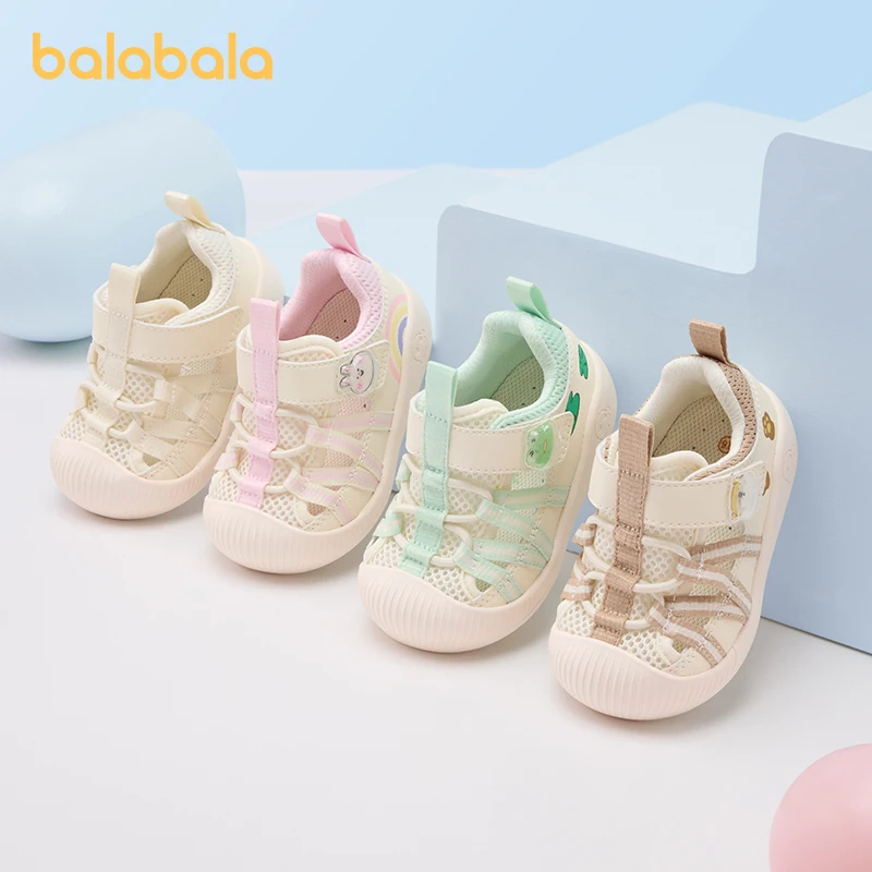 

Balabala/детская обувь для малышей, детские сандалии, обувь для маленьких мальчиков и девочек, лето 2025, сетчатая обувь, дышащая, противоскользящая