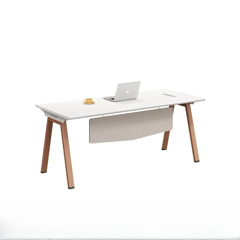 

Office furniture supervisor table manager table simple modern single office desk and chair combination