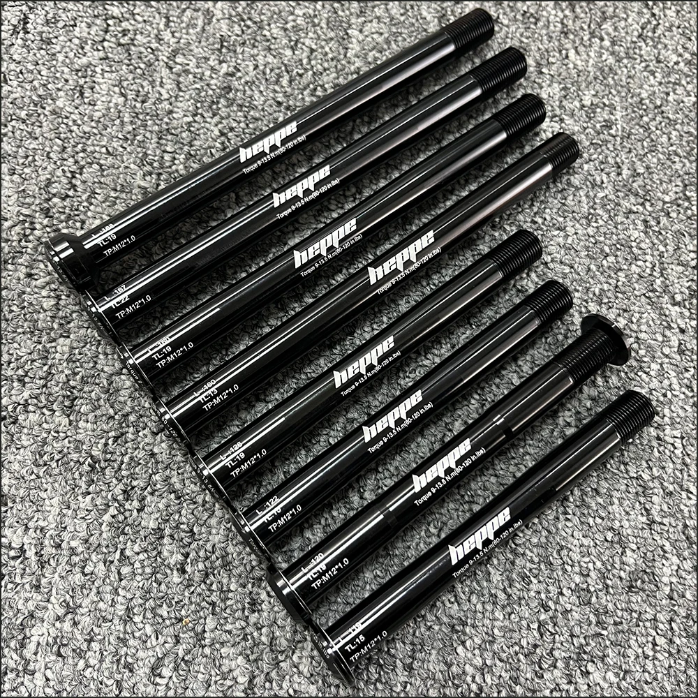 HEPPE MTB Rennrad Steckachse Vorderradgabel Welle Spieße Hinterradnabe Steckachse 12x142/148 12x100/110 Fahrrad Barrel Achse M12xP1,0/1,5 – Detail 24