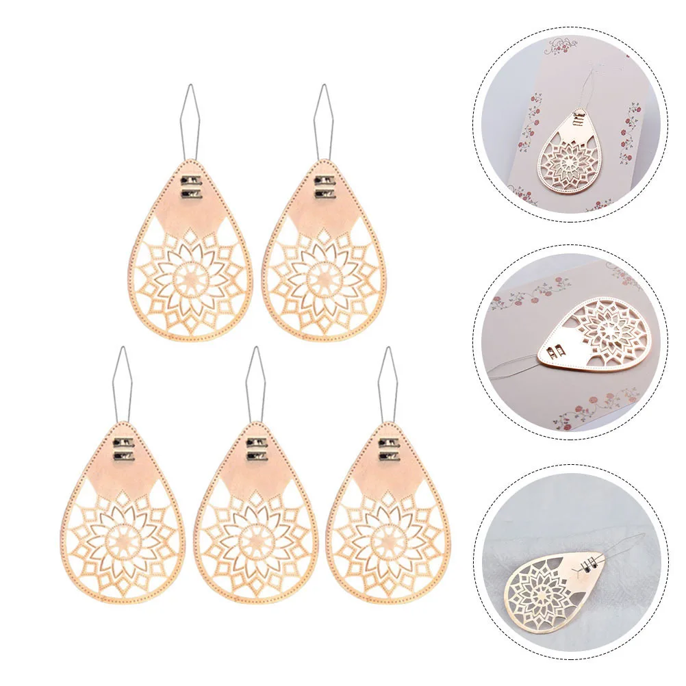 

5Pcs Copper Needle Threaders DIY Thumb Threaders Easy Threading Sewing Tool for Hand Machine Needles Needle Threader