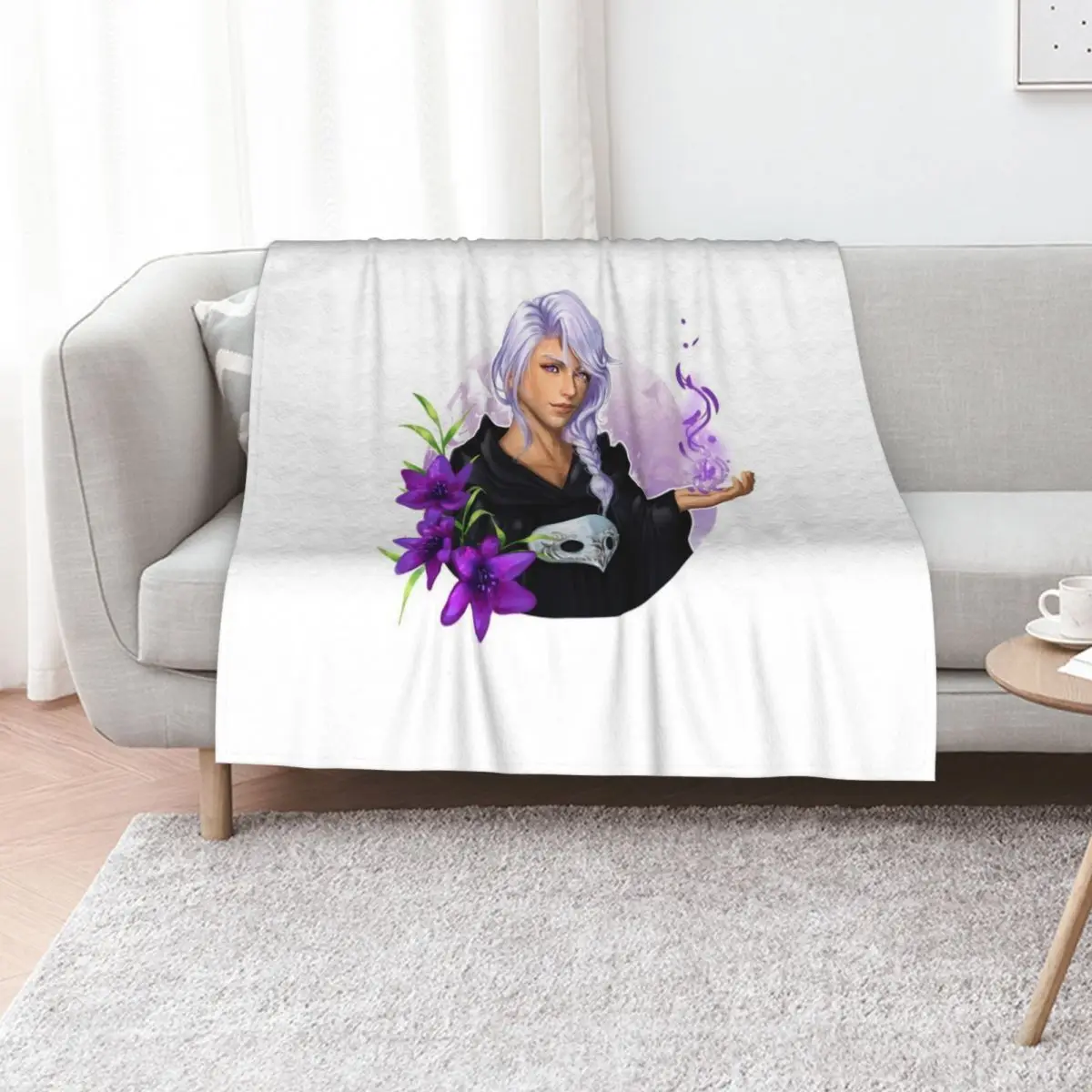 

Hythlodaeus FF14 Throw Blanket bed plaid Vintage blankets ands Fashion Sofas Blankets