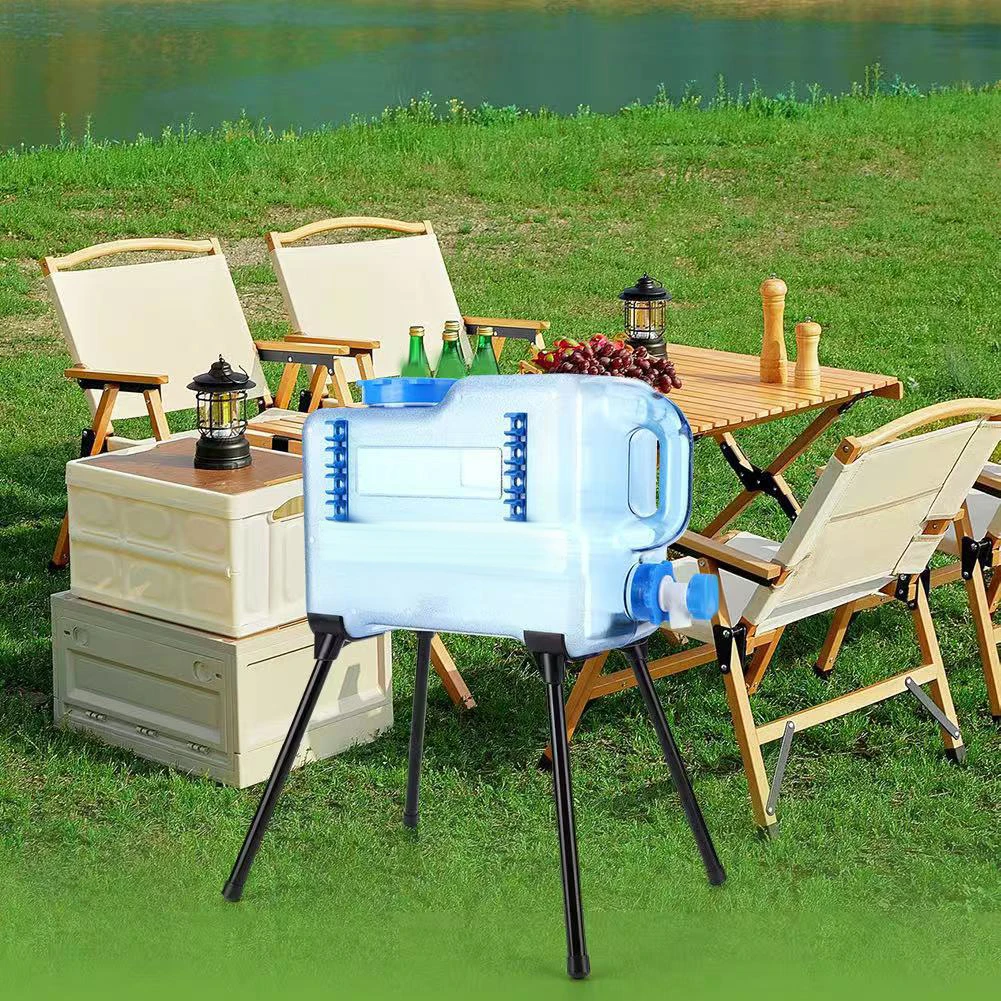 Trunk Parties 12 25L approx. 3.2 6.6 Gallons Water Bucket Stand Outdoor Water Bucket Stable Support On Uneven Ground