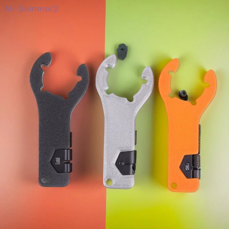 Klucz do butli gazowych z podwójną głowicą Summer2{MOA2} 2 w 1, narzędzia do kluczy gazowych do przyczep kempingowych, kamperów, akcesoria kempingowe