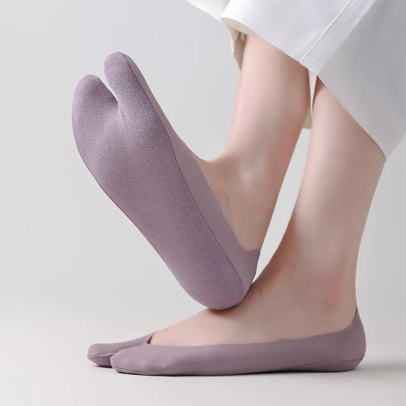 ノーショーソックス スプリットトゥソックス Tabis ソックス コットンサンダルソックス 女の子用 女性用 Antis スリップフロップソックス ローカットソックス